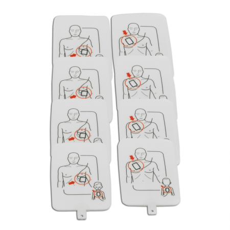 Training electrodes for AED UltraTrainer 4-pack